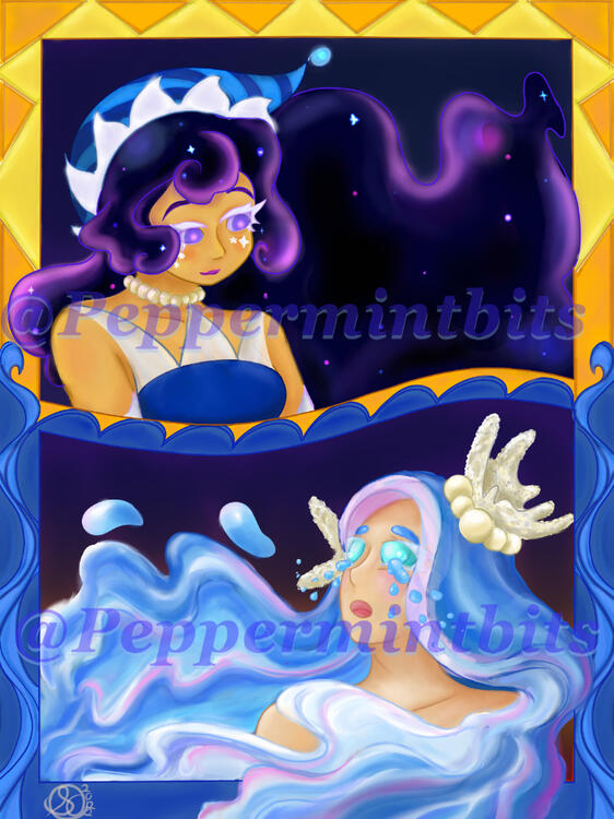 Moonfairy Romance Print